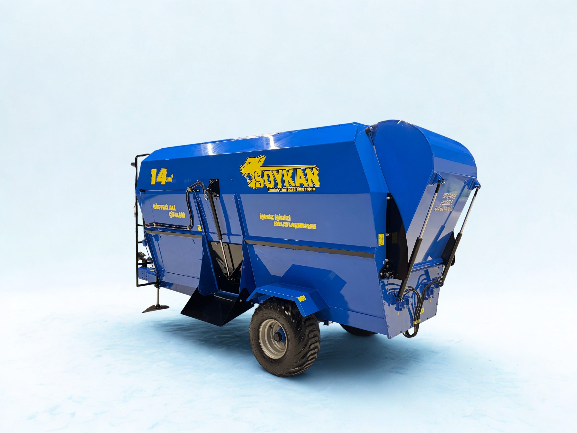 14M3 YATAY YEM KARMA MAKİNASI